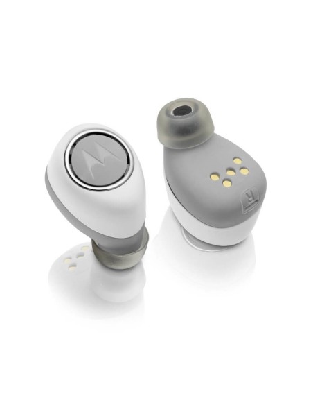 VerveOnes Auriculares Inalámbrico Dentro de oído Llamadas/Música Bluetooth Gris, Blanco