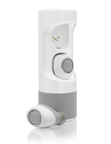 VerveOnes Auriculares Inalámbrico Dentro de oído Llamadas/Música Bluetooth Gris, Blanco