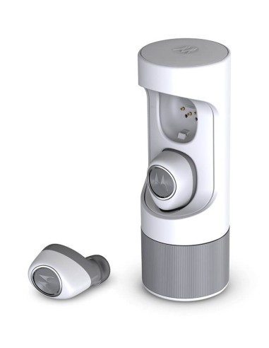 VerveOnes Auriculares Inalámbrico Dentro de oído Llamadas/Música Bluetooth Gris, Blanco