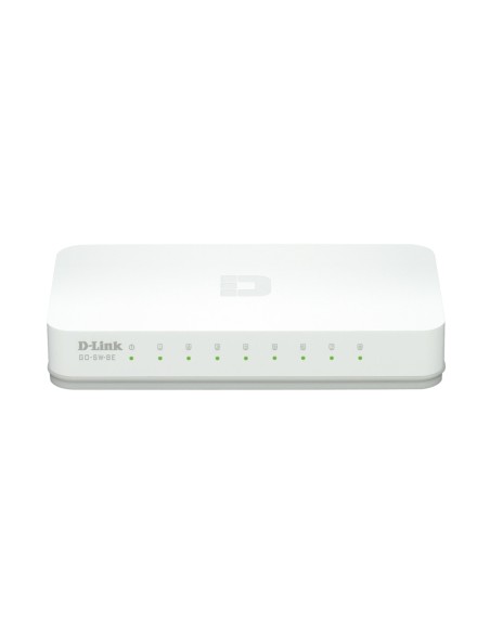 GO-SW-8E switch No administrado Fast Ethernet (10/100) Blanco