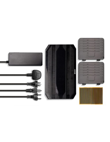 73309 organizador para estación de carga Independiente Plástico Negro