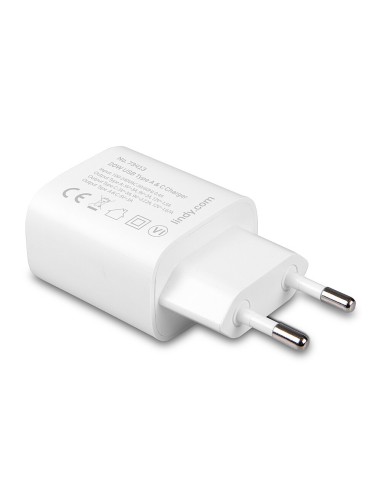 73413 cargador de dispositivo móvil Universal Blanco Corriente alterna Carga rápida Interior