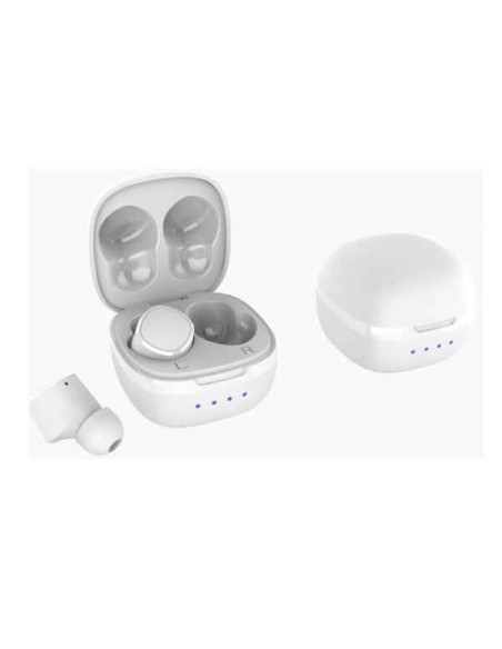 AHR162 Wireless Stereo Earbuds Auriculares Inalámbrico Dentro de oído Llamadas/Música Bluetooth Blanco