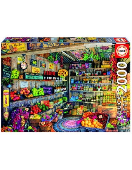 Tienda de comestibles puzzle 2000 piezas