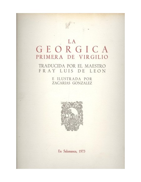 La georgica primera de virgilio