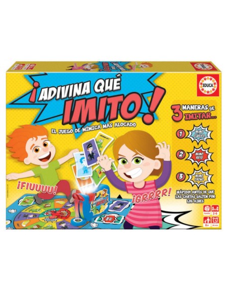 Adivina que imito El juego de mimica mas alocado