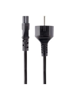 Cable de 3m de Alimentación de Repuesto para Ordenador Portátil, EU Schuko a C5, 2,5A 250V, 18AWG, para Cargador de Portátiles, 2
