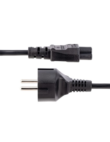 Cable de 3m de Alimentación de Repuesto para Ordenador Portátil, EU Schuko a C5, 2,5A 250V, 18AWG, para Cargador de Portátiles,