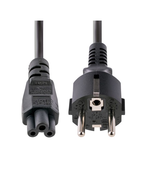Cable de 3m de Alimentación de Repuesto para Ordenador Portátil, EU Schuko a C5, 2,5A 250V, 18AWG, para Cargador de Portátiles,