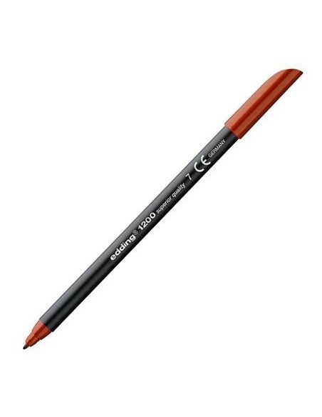 ROTULADOR EDDING 1200 1MM MARRON - Pack de 10 unidades - 1200-07