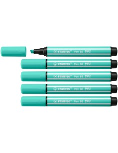 Pen 68 MAX rotulador Turquesa 5 pieza(s)