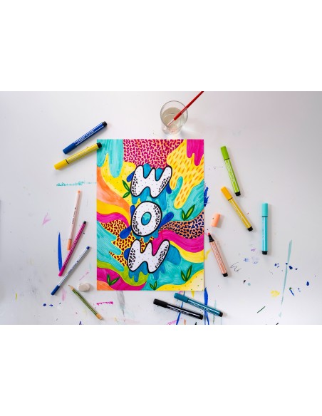 Pen 68 MAX rotulador Púrpura 5 pieza(s)