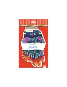 BLOC COLOREAR MANDARINE GRAFFY+STICK. PAJAROS