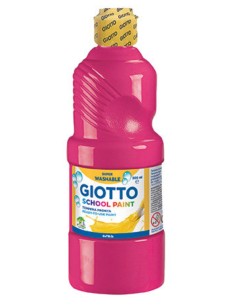 Bote tempera escolar Giotto 500ml magenta