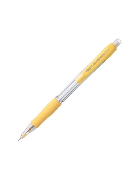 PORTAMINAS PILOT SUPER GRIP 0.5MM AMARILLO