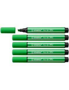 Pen 68 MAX rotulador Verde 5 pieza(s)