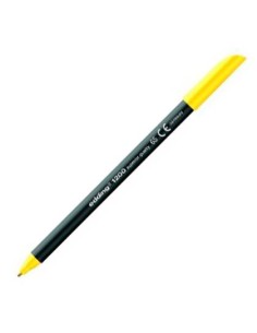 EDDING ROTULADOR PUNTA DE FIBRA 1200 AMARILLO NEÓN -10U-