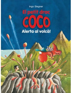 Petit drac coco alerta al volca