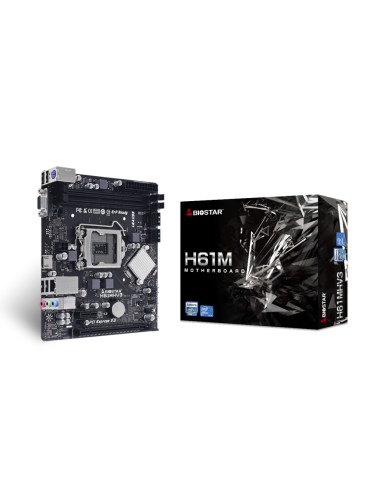 H61MHV3 placa base Intel® H61 LGA 1155 (Socket H2) micro ATX