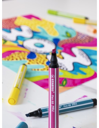 Pen 68 MAX rotulador Gris 5 pieza(s)