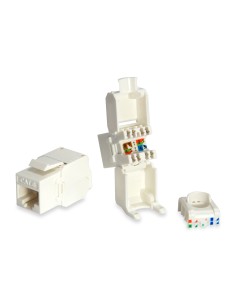 769216 cambiador de género para cable RJ-45 LSA Blanco
