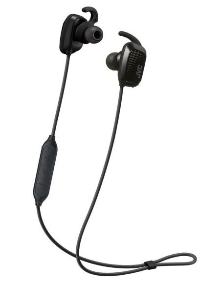 HA-ET65BV-B Auriculares Inalámbrico gancho de oreja, Dentro de oído, Banda para cuello Deportes Bluetooth Negro