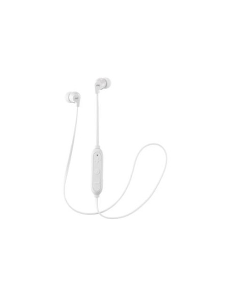 HA-FX21BT-WE Auriculares Dentro de oído, Banda para cuello Bluetooth Blanco