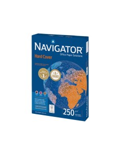 PAQ. 125H PAP. NAVIGATOR HARD COVER A4 250GR