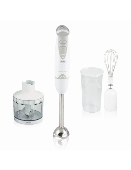 HB-400.012A licuadora Batidora de inmersión 400 W Gris, Blanco