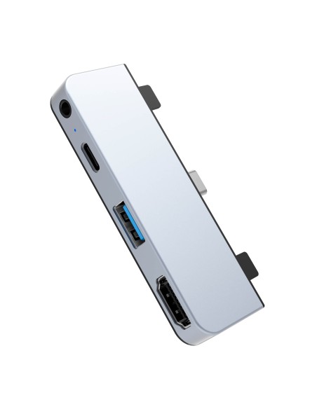 HD319E-SILVER estación dock para móvil Tableta Plata