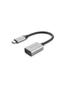 HD425D-GL cable USB 0,0176 m USB 3.2 Gen 2 (3.1 Gen 2) USB C USB A Negro, Plata