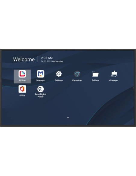 CDE4314-2C pantalla de señalización Pantalla plana para señalización digital 109,2 cm (43") LCD Wifi 500 cd / m² 4K Ultra HD Neg