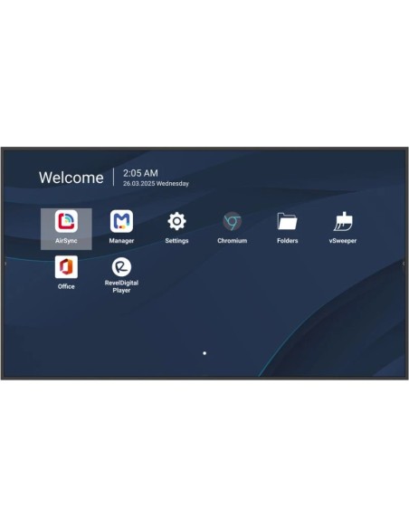 CDE5514-2C pantalla de señalización Pantalla plana para señalización digital 139,7 cm (55") LCD Wifi 500 cd / m² 4K Ultra HD Neg