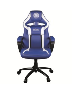 My Hero Academia KX MHA GAMING CHAIR Silla para videojuegos universal Asiento acolchado Azul, Blanco