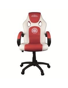 My Hero Academia KX MHA JUNIOR GAMING CHAIR Silla para videojuegos universal Asiento acolchado Rojo, Blanco
