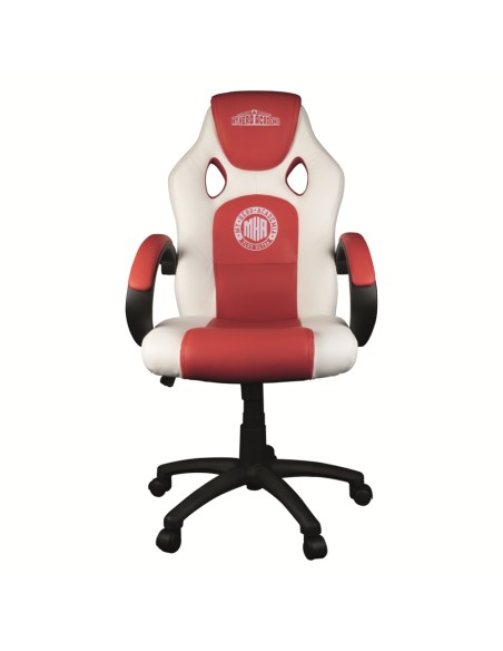 My Hero Academia KX MHA JUNIOR GAMING CHAIR Silla para videojuegos universal Asiento acolchado Rojo, Blanco