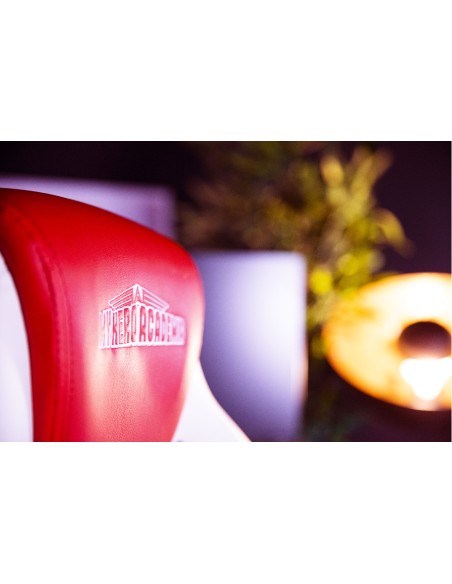 My Hero Academia KX MHA JUNIOR GAMING CHAIR Silla para videojuegos universal Asiento acolchado Rojo, Blanco