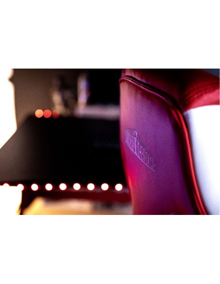 My Hero Academia KX MHA JUNIOR GAMING CHAIR Silla para videojuegos universal Asiento acolchado Rojo, Blanco