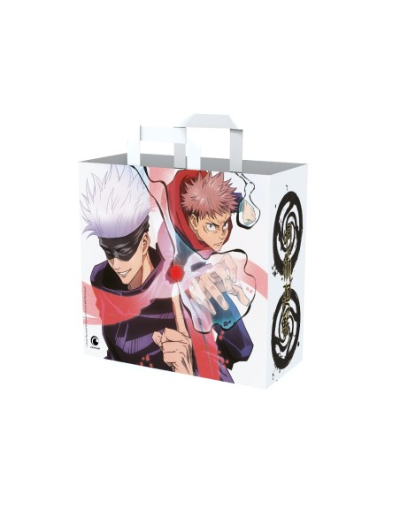 KX JUJUTSU SHOPPING BAG WHITE Blanco Bolso grande