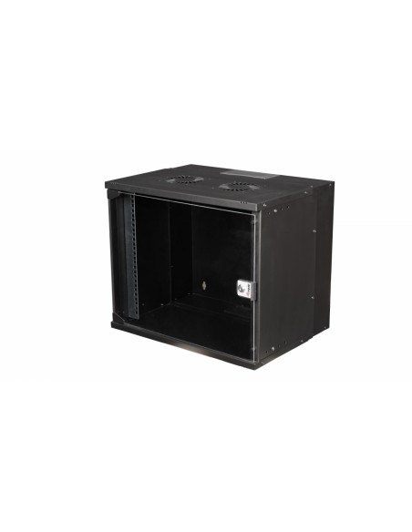 EWM-09-5440-B armario rack 9U Bastidor de pared Negro