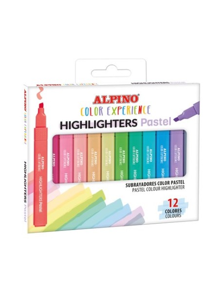 ROT.FLUOR ALPINO PASTEL EST. de 12 - Pack de 12 unidades