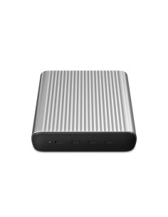 245W GaN Desktop Charger Portátil, Smartphone, Tableta Negro, Plata Corriente alterna, Batería Carga rápida Interior