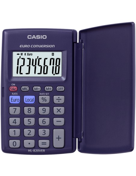 HL-820VER calculadora Bolsillo Calculadora básica Azul
