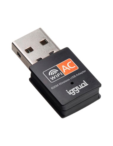 Adaptador Wifi USB 600 Mbps dual 2.4G-5G