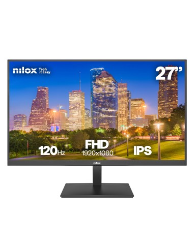 MONITOR 27 IPS 120 HZ HDMI Y DP pantalla para PC 68,6 cm (27") 1920 x 1080 Pixeles Full HD LCD Negro