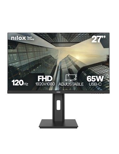 MONITOR 27 IPS 120 HZ FHD pantalla para PC 68,6 cm (27") 1920 x 1080 Pixeles Full HD LCD Negro