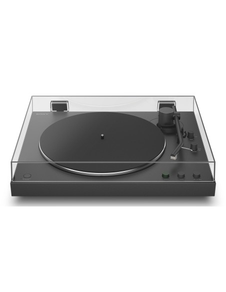 PS-LX3BT Tocadiscos de tracción por correa Negro Automático