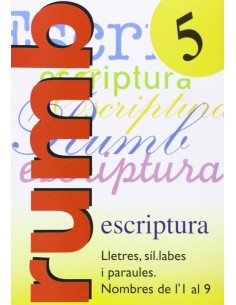 Escriptura Rumb 2000 Lletres sil labas i paraules nombres del 1