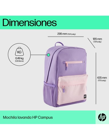 Mochila Campus lavanda