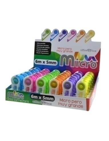 CORR.CINTA OFF.BOX 6m x 5mm 6806 (Color no elegible)